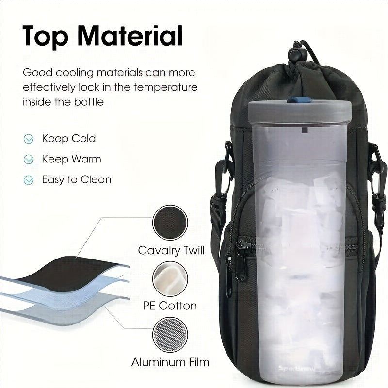 Crossbody Sling Bag One Shoulder Daypack – Lightweight Multi-Function Phone Bag with Adjustable Strap, Durable Fabric, for Outdoor Sports, Hiking, Travel, Fitness, Daily Use – Men & Women
