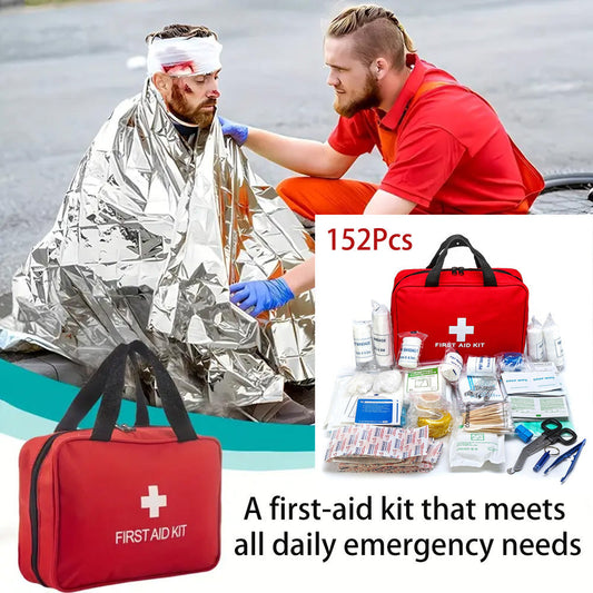 Tactical IFAK First Aid Kit with Tourniquet, Scissors & Whistle – Portable Trauma Bag for Hiking, Camping, Hunting, Car & Outdoor Emergencies, Multiple Sizes & Colors Available
