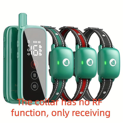 Dog Training Collar with Remote 3 Training Modes Beep Vibration Shock E-Collar for Medium Large Dogs Smart Icon Remote Receiver Function