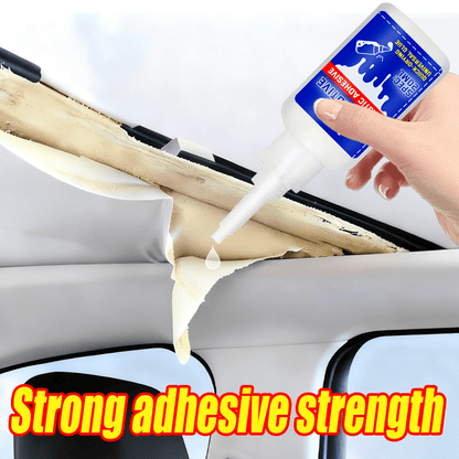 Car Interior Repair Glue 20ML - Strong Adhesive for Dashboard Cracks, Ceiling Peeling, Door Handles and Trim Repair, Quick Fix Solution for Car and Home Interior, Easy to Use