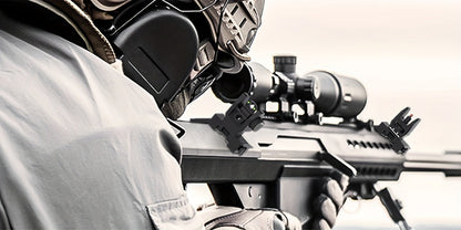 45 Degree Offset Flip Up Iron Sights for AR15 – Fiber Optic Red Green Dots, Tool-Free Adjustable, 20mm Rail Mount, Rapid Transition Backup Canted Sights for Rifle Shooting Outdoors