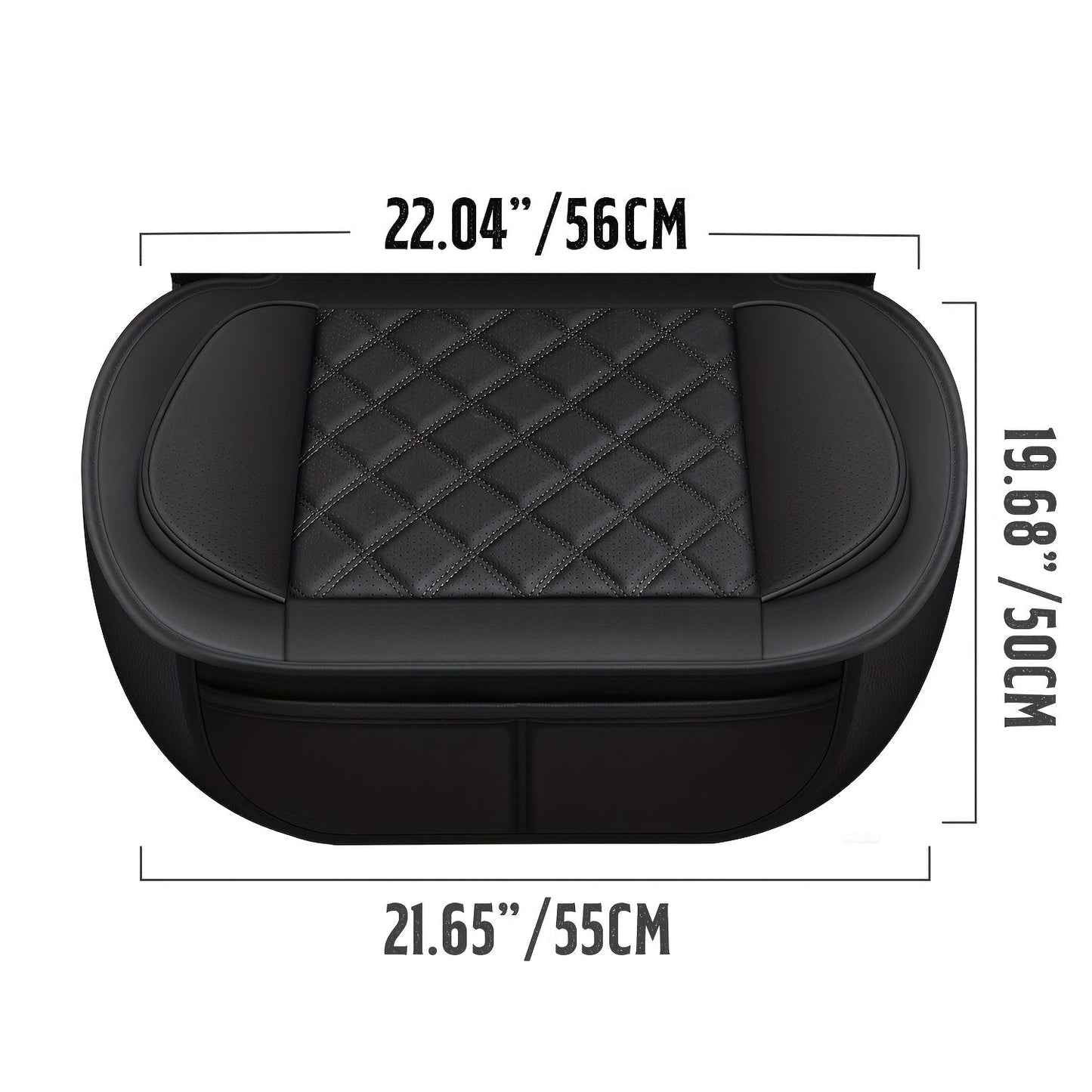 Universal Front Car Seat Covers 2-Pack Full Surround High-Back Bucket Seat Protector Anti-Slip Easy Install for Cars SUVs Trucks - Multiple Colors & Styles