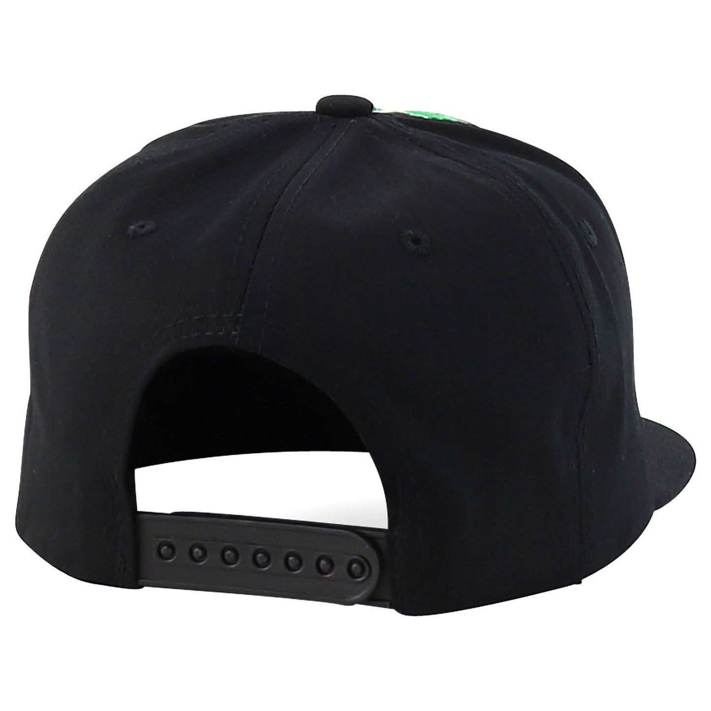 Rasta MJ Leaf 3D Embroidered Flat Bill Snapback Cap – Hip Hop Reggae Hat, Adjustable Snapback, One Size Fits Most, Unisex Streetwear Baseball Cap
