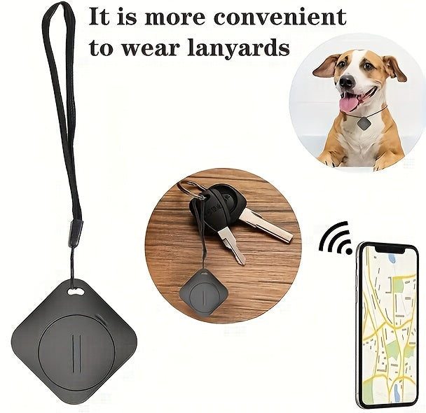 GPS Tracker for Cars Kids Pets Real-Time Portable Location Tracking Device Global Coverage App Alerts Anti-Lost for Keys Wallets Dogs Cats Child – Compact Magnetic Mini Tracker Velora