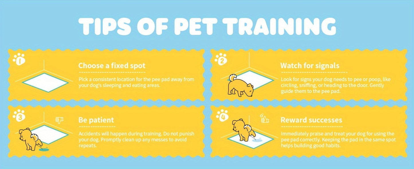 XL Dog Pee Pads 34x28 Inch 100 Count Disposable - Super Absorbent Leak-Proof Odor Control Training Pads for Puppies Large Dogs and Elderly Dogs, Extra Large Potty Pads for Indoor Use, Blue