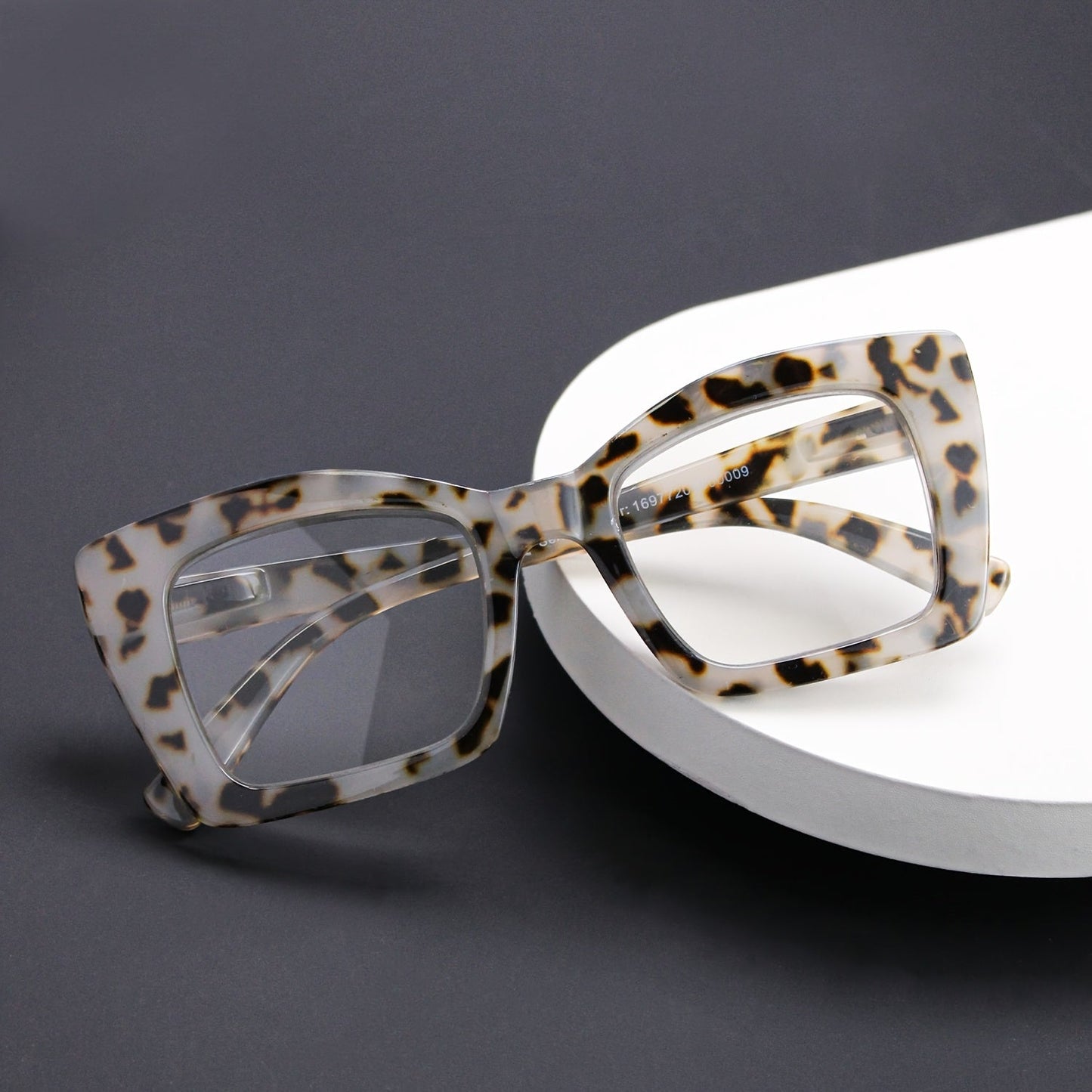 Women's Reading Glasses Set 7 Pairs – Large Square Vintage Style, Spring Hinges, +1.0 to +4.0 Magnification, Durable PC Frame, Stylish Everyday Eyewear for Women