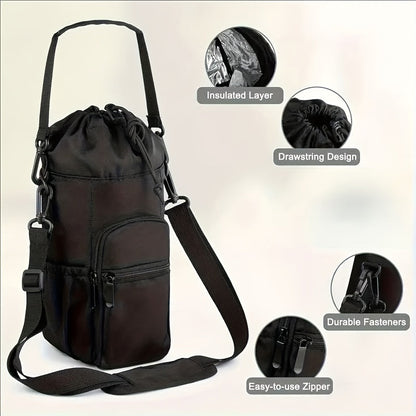 Crossbody Sling Bag One Shoulder Daypack – Lightweight Multi-Function Phone Bag with Adjustable Strap, Durable Fabric, for Outdoor Sports, Hiking, Travel, Fitness, Daily Use – Men & Women