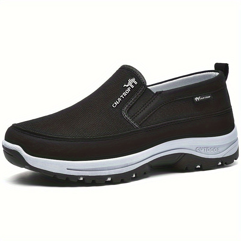 Men's Hiking Shoes Non-Slip Breathable Outdoor Trail Sneakers Lightweight Cushioned Walking Shoes for Men 4 Colors Sizes US 6.5-12.5 Comfortable Trekking Shoes for Camping Adventure Travel