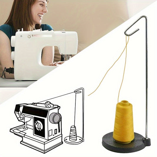 Portable Sewing Machine Thread Holder Universal Spool Stand Detachable Thick Base Home Travel Compatible 195 Countries Sewing Accessory