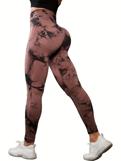 5 Pack Women's High Waisted Leggings with Tummy Control – Soft Stretchy Athletic Pants for Yoga, Running & Workout, Sizes S-L, 3 Multicolor Sets
