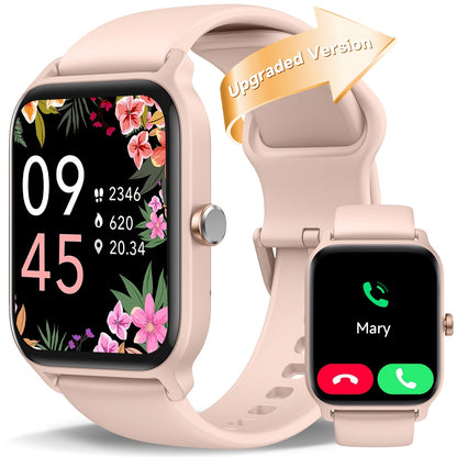 FAWEIO Smart Watch with Alexa & Wireless Calling – 1.8" HD Touchscreen, Fitness Tracker, 100+ Sports Modes, Compatible with iPhone & Android, for Women & Men