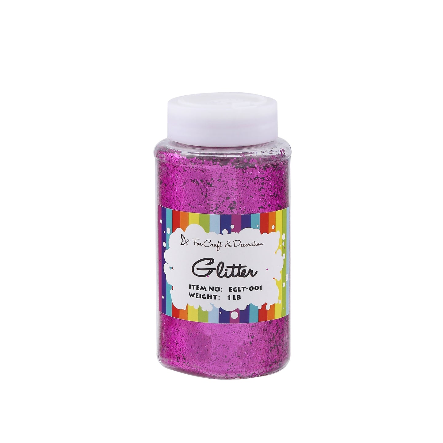 1lb Craft Glitter Powder in 19 Colors – Fine, Ultra Fine & Chunky Glitter with Shaker Top for Tumblers, Resin, Scrapbooking & DIY Crafts, Bulk Glitter for Kids & Adults