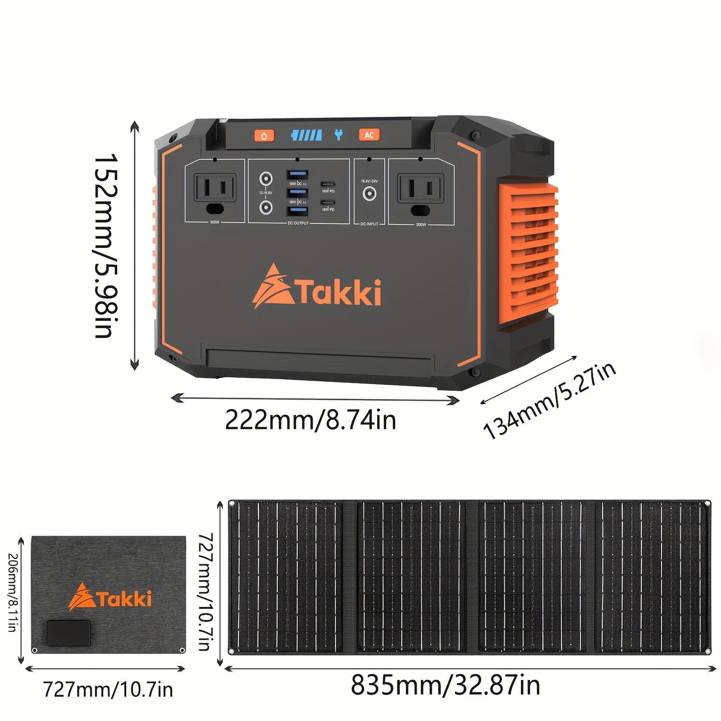 Portable Solar Power Station 350W Peak with AC DC USB Ports – 88.8Wh/111Wh/240Wh LiFePO4 Battery, Optional 30W/40W/60W Solar Panel, Solar Generator for Camping, Emergency, CPAP, Laptops, Fans & Off-Grid Home Use