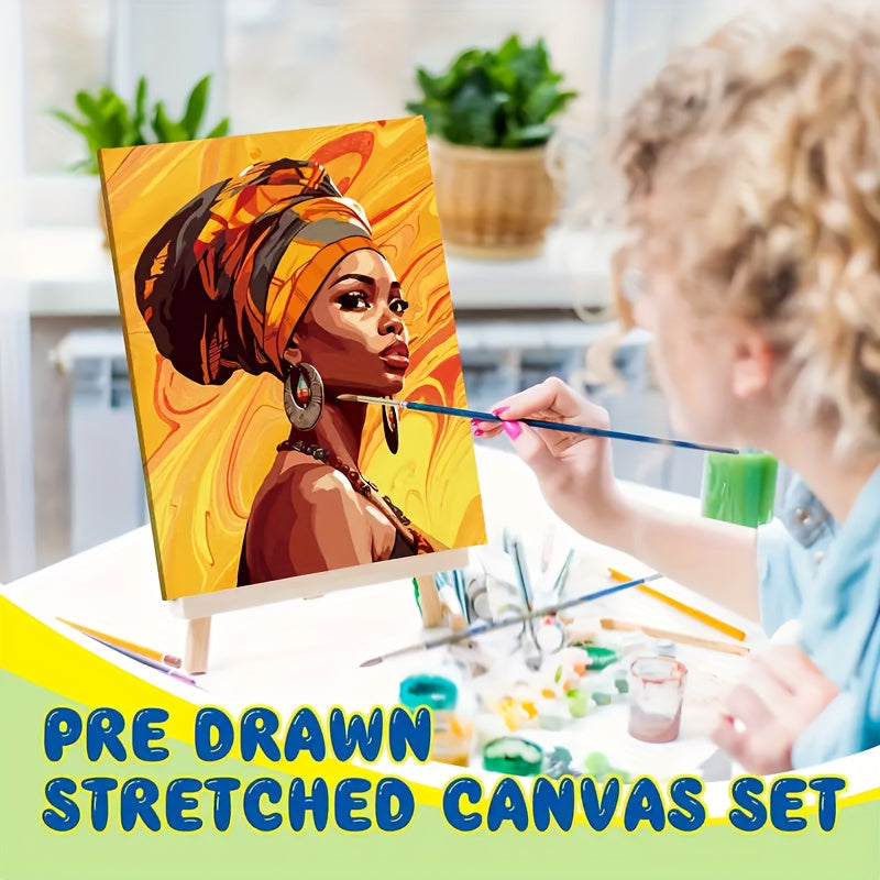 Canvas Panel Boards 12-Pack Triple Primed – White Artist Painting Canvas for Acrylic, Oil, Gouache & Tempera, Sturdy Flat Canvas Boards for Beginners & Professionals