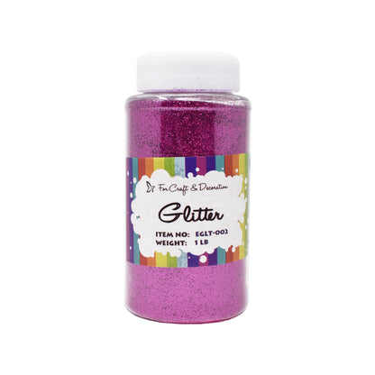 1lb Craft Glitter Powder in 19 Colors – Fine, Ultra Fine & Chunky Glitter with Shaker Top for Tumblers, Resin, Scrapbooking & DIY Crafts, Bulk Glitter for Kids & Adults