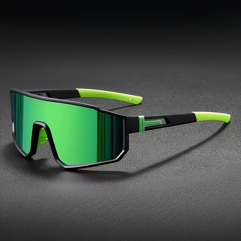 Mirrored Sports Sunglasses Set 3-4pcs for Men Women – PC Polycarbonate Lens Durable Frame Fashion Glasses, Includes Cleaning Cloth, Unisex Outdoor Eyewear for Cycling Driving Festival Daily Wear