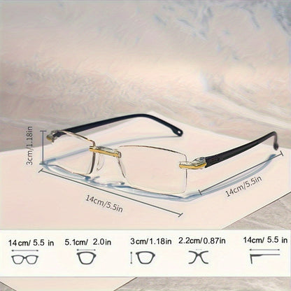 16 Pairs HD Reading Glasses Bulk Set Anti Eye Strain Readers for Men Women Multiple Strengths Business Style Comfortable Lightweight Gift