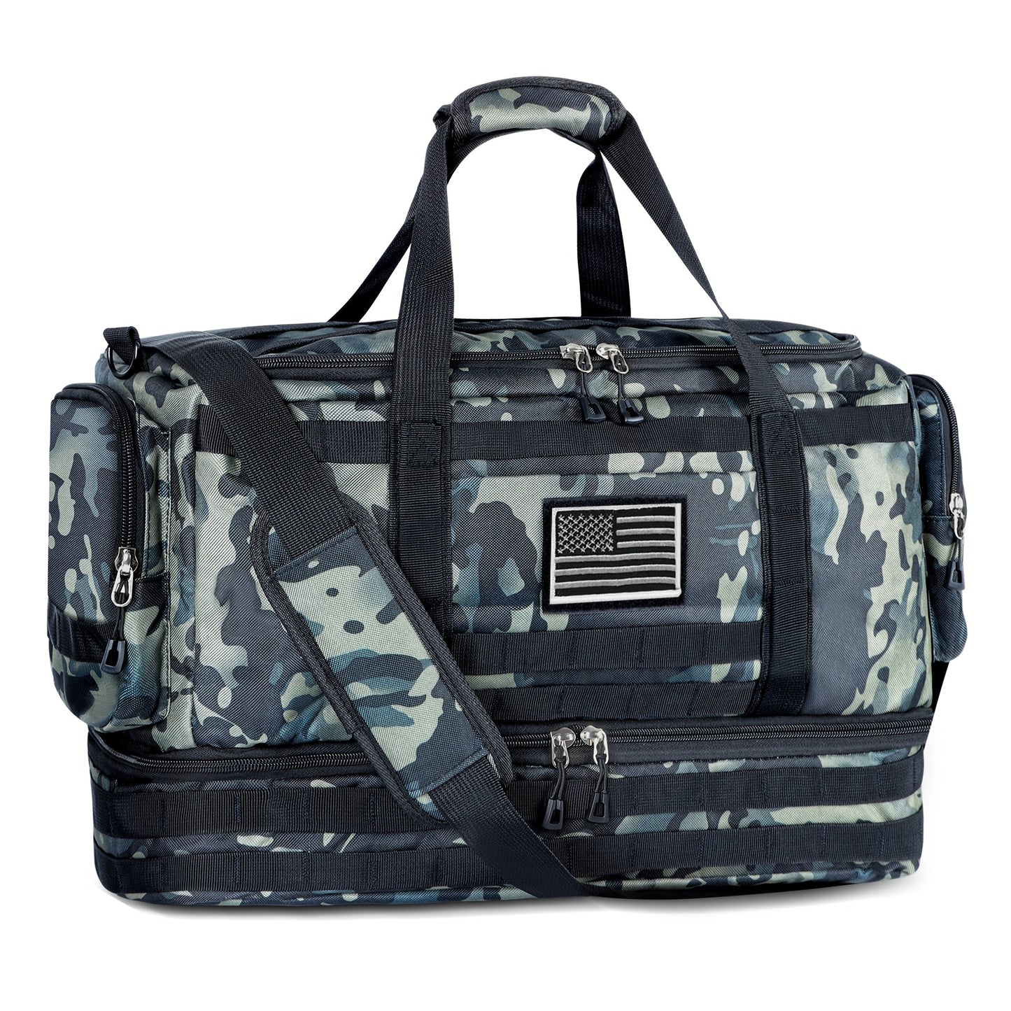 50L High Capacity Tactical Backpack Unisex – MOLLE Military Bag for Camping, Fishing, Hunting, Hiking & Travel – 13 Color Options Including Handbag & Storage Bag Variants