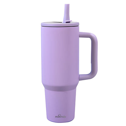 Stainless Steel Insulated Tumbler with Lid and Foldable Straw, Double Wall Vacuum Travel Cup Keeps Hot 12H Cold 24H, 6 Colors for Home Office Car & Travel – Christmas Birthday Gift