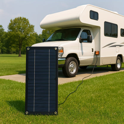 Solar Panel Kit with Battery Charging Controller – Portable Off-Grid Power for Car, RV, Caravan, Camping & Outdoor Use