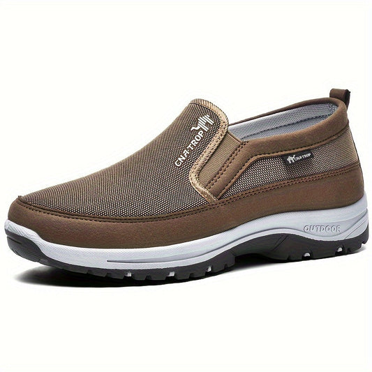 Men's Hiking Shoes Non-Slip Breathable Outdoor Trail Sneakers Lightweight Cushioned Walking Shoes for Men 4 Colors Sizes US 6.5-12.5 Comfortable Trekking Shoes for Camping Adventure Travel