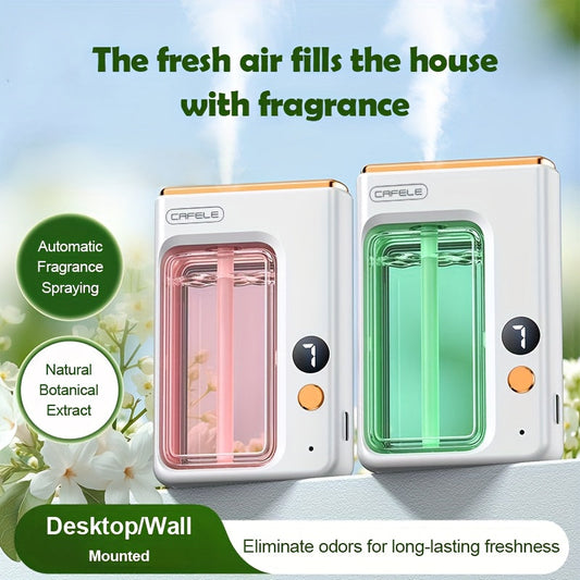 Aroma Diffuser with Essential Oils Set Large Capacity 7-Level Mist USB Powered Auto Shut-Off Bedroom Humidifier Home Aromatherapy Diffuser with Encounter Shangri-La Gardenia Hilton Ocean Scents