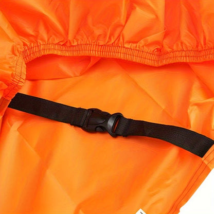 XXXL Waterproof Motorcycle Cover Universal Fit - Heavy Duty All-Weather Protection for Harley Road King, Electra Glide, Street Glide, Honda Goldwing, Yamaha Royal Star & Touring Bikes, 116x43x55 Inch