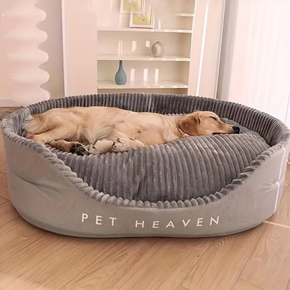 Large Dog Bed Thickened Washable - Bite Resistant Machine Washable Pet Bed for Large Dogs, All-Season Universal Design, Available in M to XXL Sizes, Durable Orthopedic Dog Mat