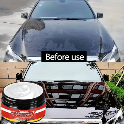 Nano Gloss Car Scratch Repair Wax Kit 100G – Clay Bar & Sponge Included, Removes Scratches Swirls Matte Imperfections, All Car Paint Colors, Clear Coat Safe, DIY Auto Paint Restoration Polish