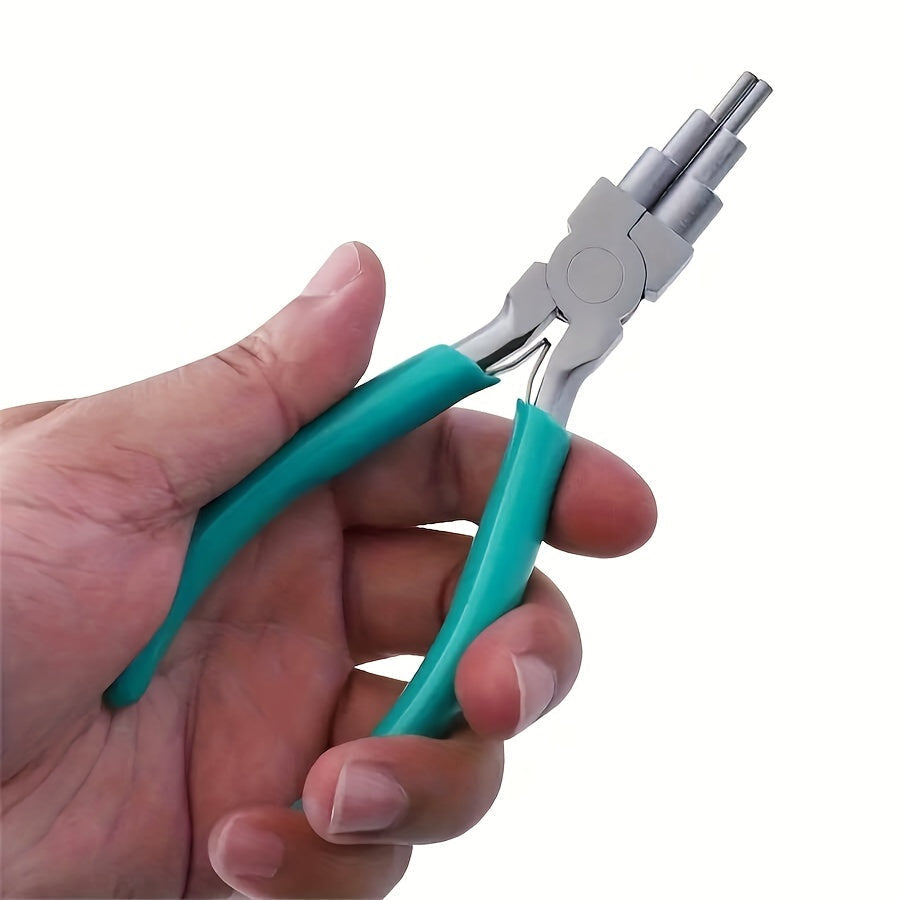 Jewelry Making Pliers – Round Nose & Pointed Nose Tungsten Steel Tool for 3-10mm Rings, Wire Bending & Shaping for DIY Jewelry Crafting and Repair