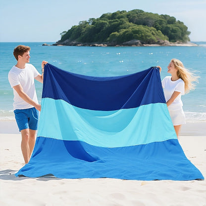 Extra Large Anti Sand Beach Blanket for 4-7 People 82x78 Inch Waterproof Lightweight Sandproof Picnic Mat for Beach Camping Hiking Travel Outdoor