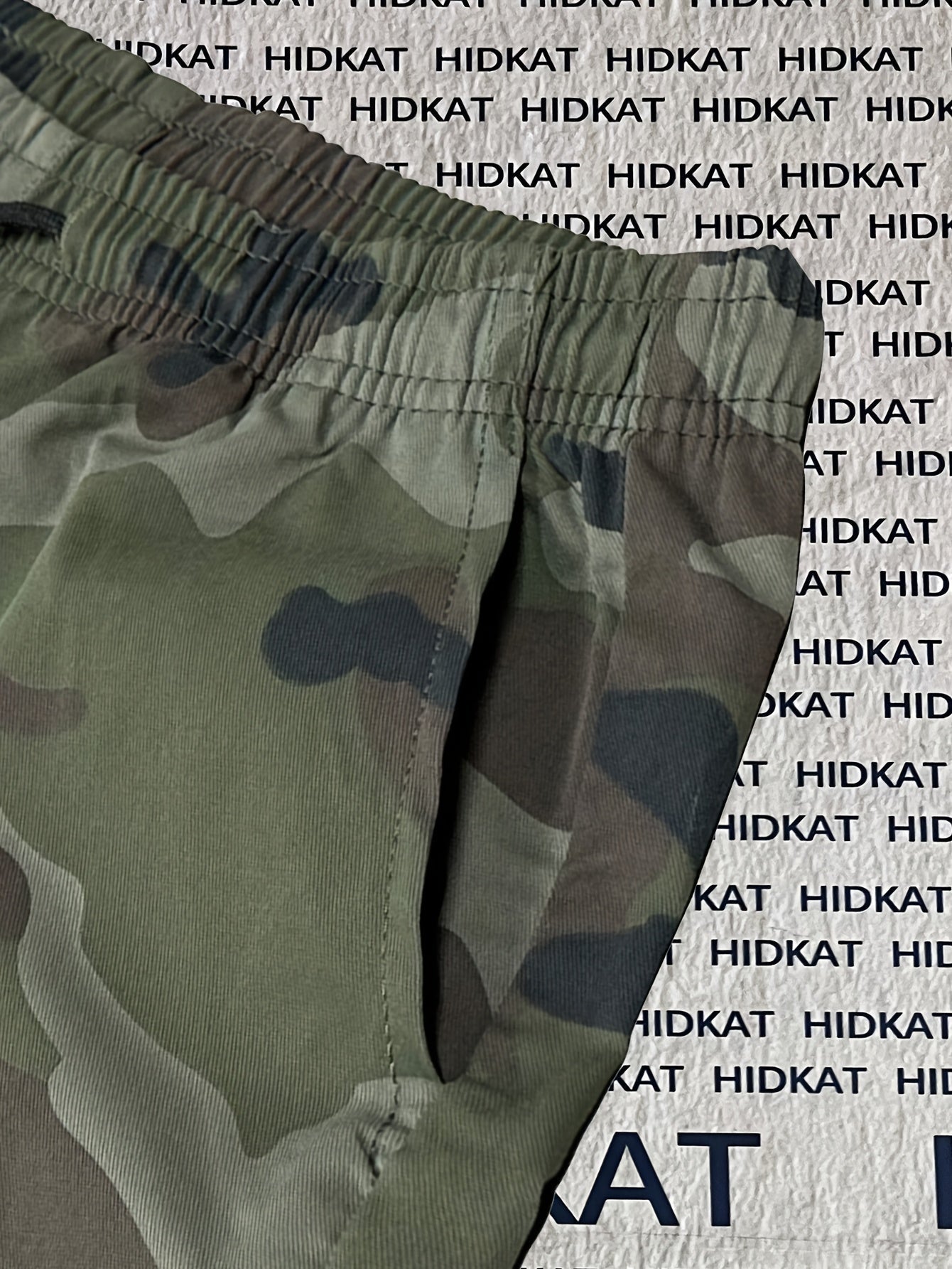 Women's Camo Cargo Pants – Lightweight Breathable Hiking Outdoor Casual Long Pants Multi-Pocket Elastic Waist XS-XXL Camouflage