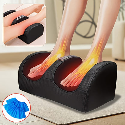 Electric Foot Massager with Heat – Deep Kneading & Compression for Legs, Feet & Arms, Home & Office Use, Multiple Models with Foot Covers