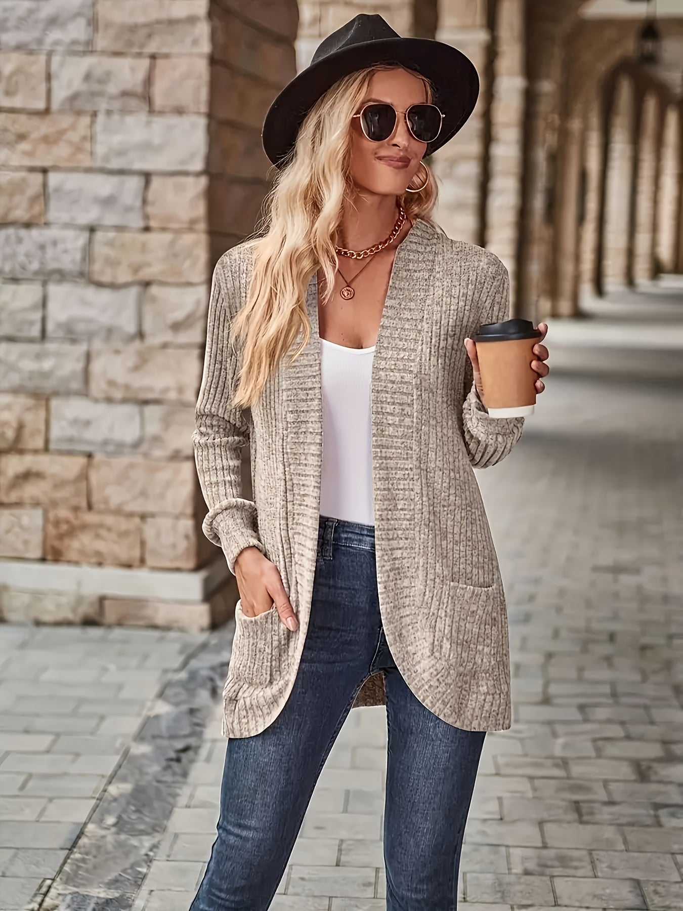 Women's Loose Casual Long Sleeve Blouse Solid Color Pocket Thread Splicing Relaxed Fit Top 10 Colors S-XXL Everyday Wear