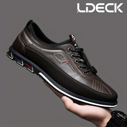 Men's High Top Business Casual Dress Shoes – Lace-Up Formal Oxford Sneakers for Office & Suit, 13 Colors, US Sizes 6.5–13.5