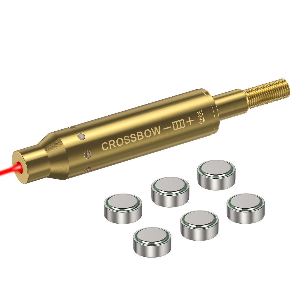 Laser Bore Sighter Multi-Caliber 22LR 223REM 243 9mm 308 30-06 7.62 177 6.5mm 7mm 25 27 Crossbow – Muzzle End Barrel Boresight Scope Zeroing Kit with 6 Batteries & 5 O-Rings 100 Yard Zero