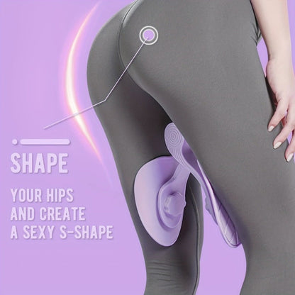 Pelvic Floor & Inner Thigh Trainer for Women – Non-Electric ABS Thigh Master, Inner Thigh Toner & Pelvic Muscle Strengthener for Home Gym Workout, Postpartum Recovery & Kegel Exercise
