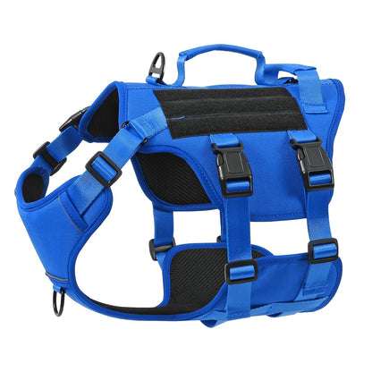 No Pull Dog Harness Escape Proof – Soft Padded Full Body Pet Vest with Lift Handle, Reflective Strips & Leash Clip, Adjustable for Large Dogs Walking Hiking Training