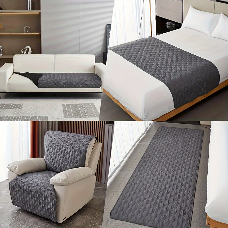 Reversible Waterproof Dog Blanket Extra Large - Double-Sided Pet Bed Cover with Bone Pattern, Machine Washable Sofa Protector for Small Medium Large Dogs and Cats, Indoor Outdoor Use