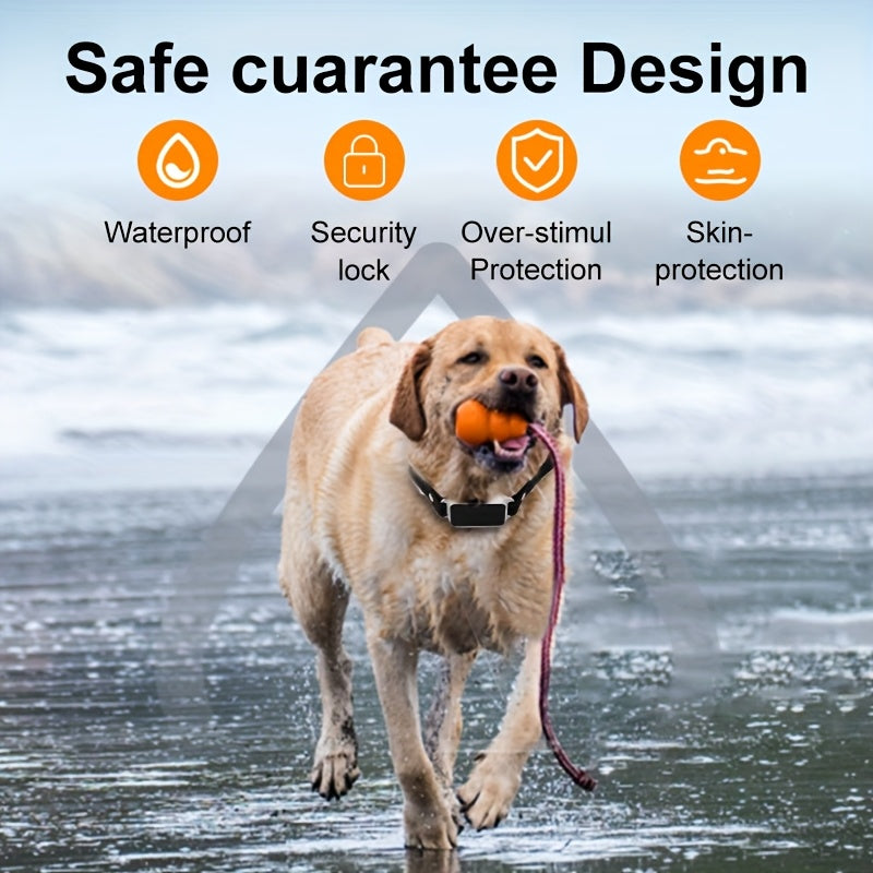 Dog Training Collar with Remote – Rechargeable E-Collar with Shock Vibration Buzz Modes, 2.4G Wireless Remote, USB Charging, Safe & Effective Pet Trainer for Small Medium Large Dogs, 1pc & 2pc