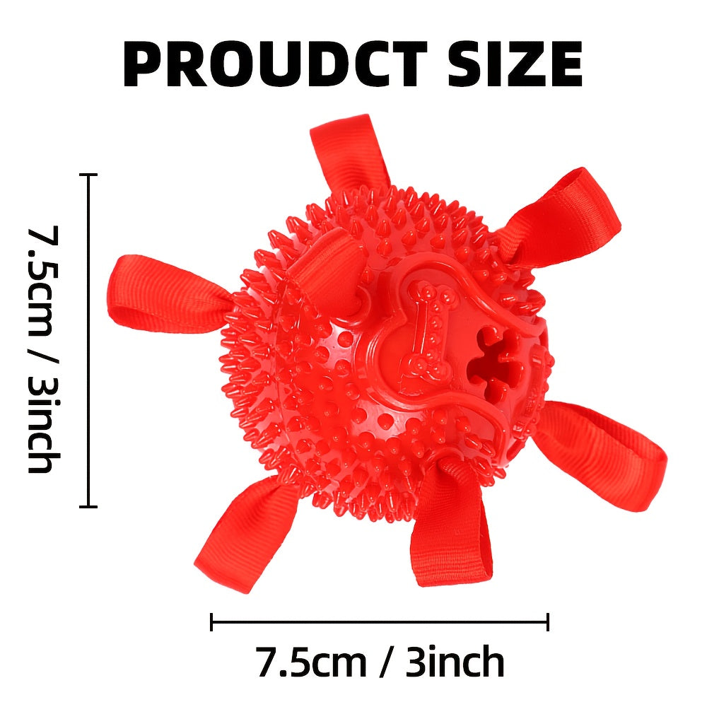 Chew-Resistant Dog Ball Toy for Fetch & Training – Durable Polo Balls for Golden Retrievers, Bulldogs, Shiba Inu, Corgi & Australian Shepherd, Self-Play & Obedience Exercise