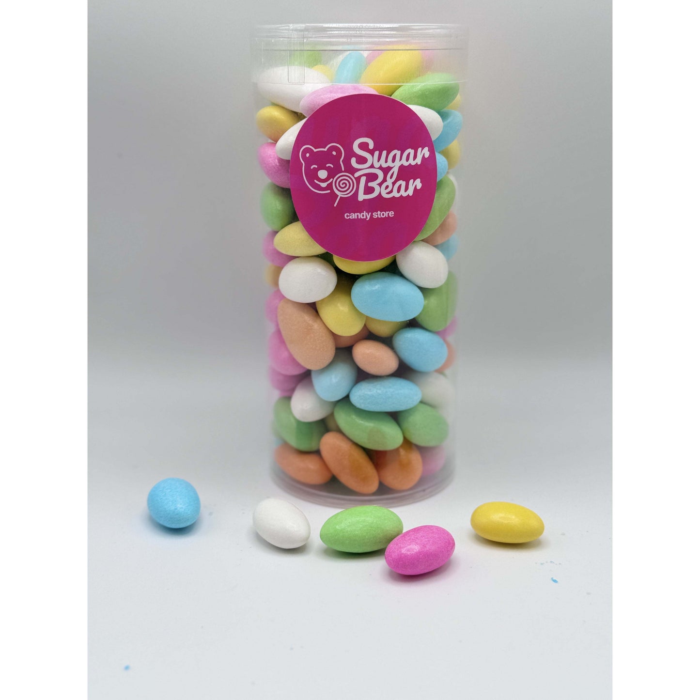 Assorted Jordan Almonds Bulk Candy – Pastel Colored Sugar Coated Almonds for Weddings Baby Showers Parties & Gifting, Premium California Almonds