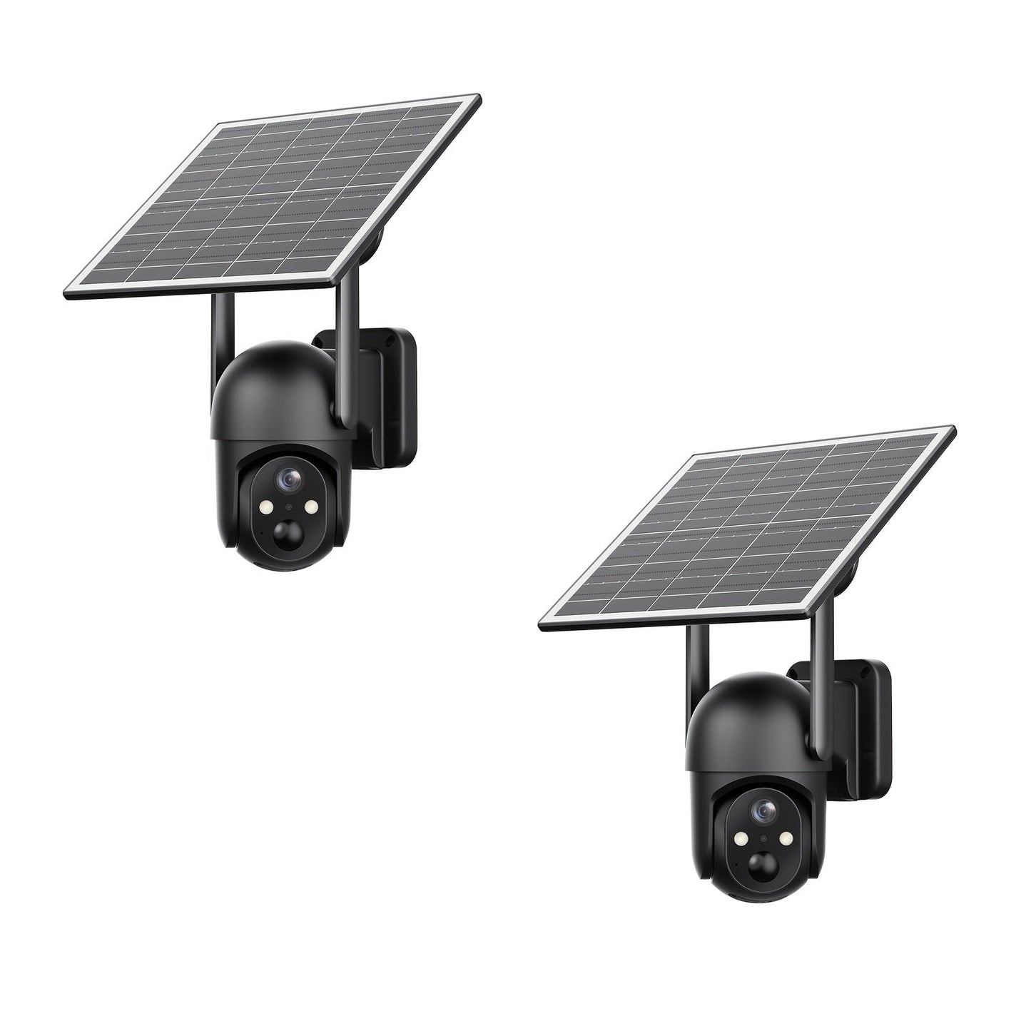 4G LTE Solar Security Camera Outdoor Wireless – No WiFi Needed, 4K Night Vision, 360° Live View, Two-Way Audio, Waterproof Trail Camera for Hunting, Farm, Ranch & Wildlife Monitoring