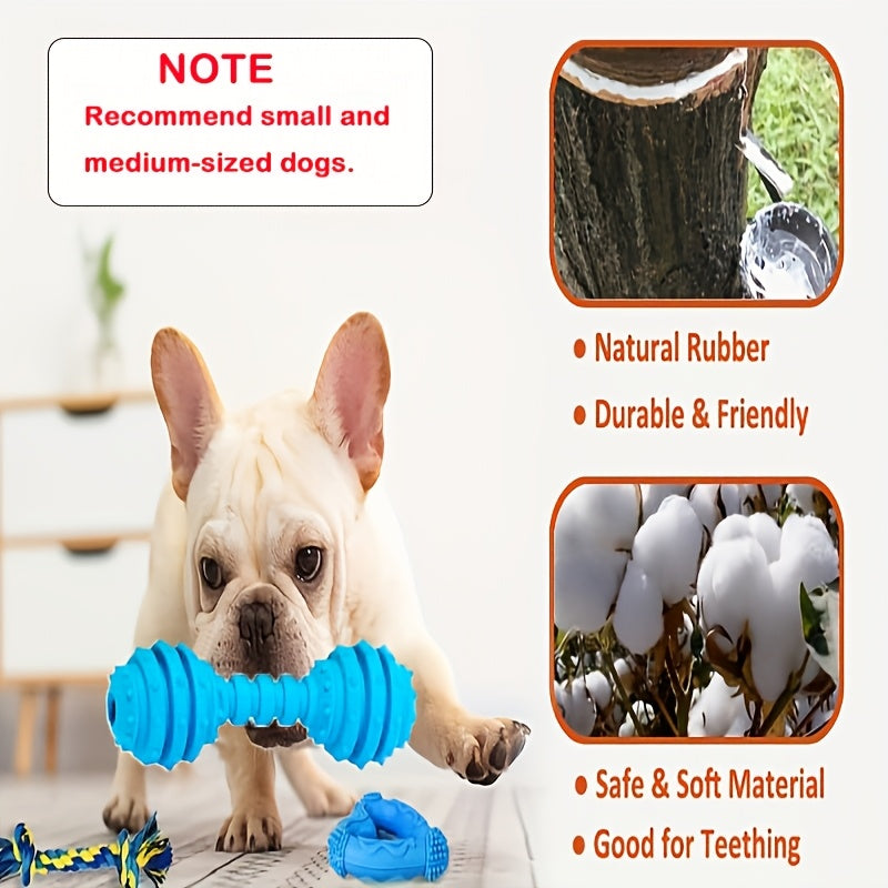 Puppy Teething Toy Variety Pack – Assorted Chew Toys, Rope Toys, Squeaky Toys & Treat Balls for Small & Medium Dogs, Perfect Christmas, Halloween & Birthday Gift for Puppies