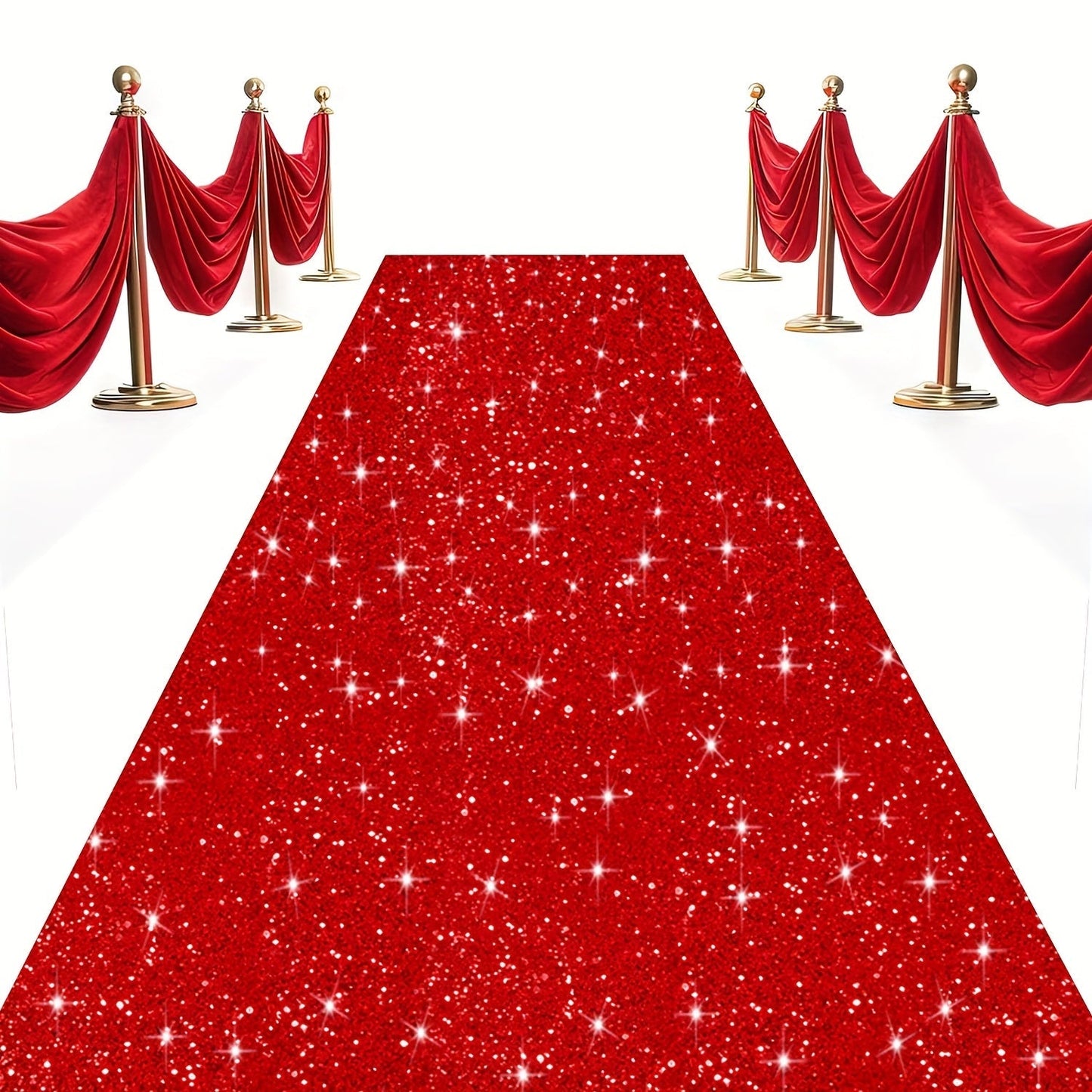 Sequin Aisle Runner 2x15FT Glitter Wedding Carpet Runner 12 Colors for Wedding Ceremony Bridal Shower Party Decoration Outdoor Indoor