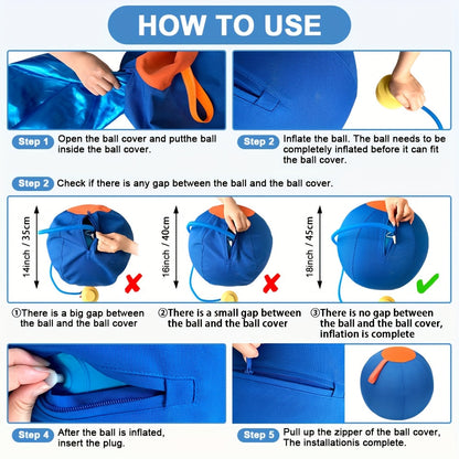 Chew-Resistant Dog Ball Toy for Fetch & Training – Durable Polo Balls for Golden Retrievers, Bulldogs, Shiba Inu, Corgi & Australian Shepherd, Self-Play & Obedience Exercise