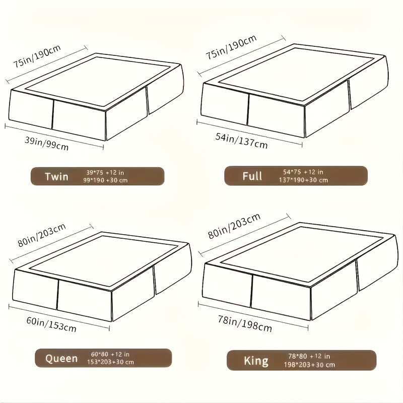 European Embossed Soft Bed Sheet Deep Pocket All Season | Super Soft Machine Washable Mattress Cover | Twin Full Queen King Bedding | Warm Breathable Fitted Sheet | White Gray Khaki Blue Green