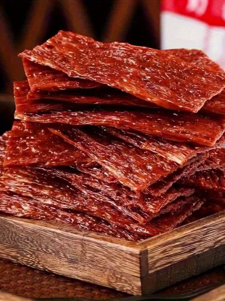 Natural Beef Tendon Dog Chew Sticks 150g Long-Lasting High-Protein Dental Chews Rawhide-Free Dog Treats Healthy Beef Jerky Strips for Puppies Adult Dogs Training