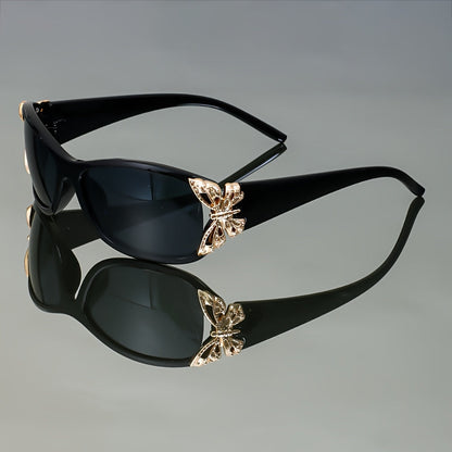 Butterfly Gradient Color Fashion Glasses for Women & Men – High-End Trendy Casual Eyewear, Multifunctional Stylish Sunglasses for Daily Wear & Outdoor Use