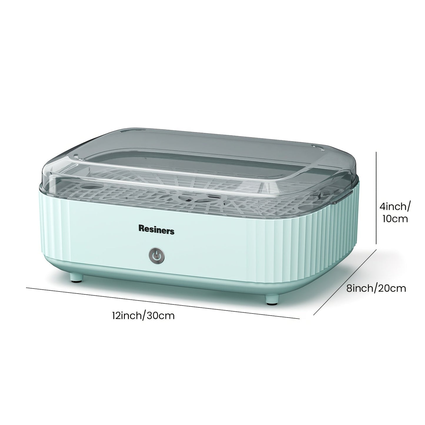 UV Resin Curing Machine with Large Tray & Auto 2-Hour Timer - Air Curing Station for Resin Art, Jewelry Casting & Crafts, Resin Dryer for Beginners & Artists, Mint Green